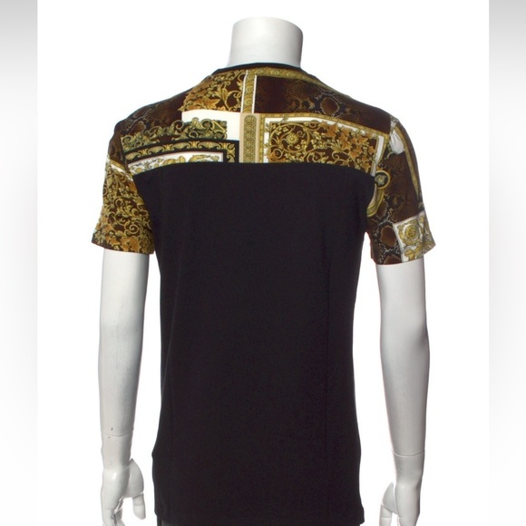 SALE!! Versace mens baroque barocco logo monogram tee NWT - Picture 2 of 8